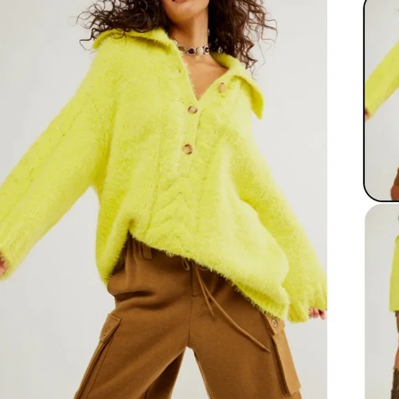 Free People Lemon Tonic Sweater